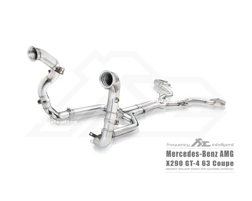 FI Exhaust Front and Mid X-Pipe and Valvetronic Muffler Mercedes-Benz W213 E63 | E63S 4.0TT M177 2017-2023