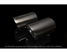 Load image into Gallery viewer, FI Exhaust Dual Tips in Diamond Black Ferrari F8 Tributo (OPF) 2019-2023