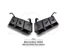 Load image into Gallery viewer, Fi Exhaust Triple Square Ceramic Coated Tips in Matte Black Mercedes-Benz W463A G500 | 4.0TT M176 | Ultra Edition | 2018+