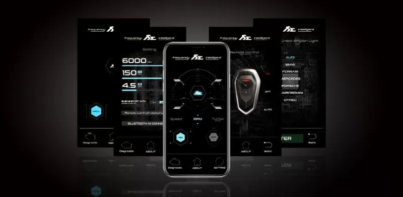 FI Exhaust OBD2/Mobile APP Remote Control System Module