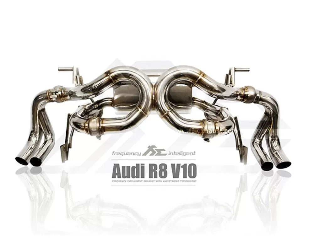 FI Exhaust Valvetronic Muffler with Standard Remote Audi R8 V8 2007-2012