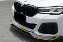 Load image into Gallery viewer, 2020-2023 BMW 5 Series G30 G38 M-tech AD Style Dry Carbon Fiber Front Lip