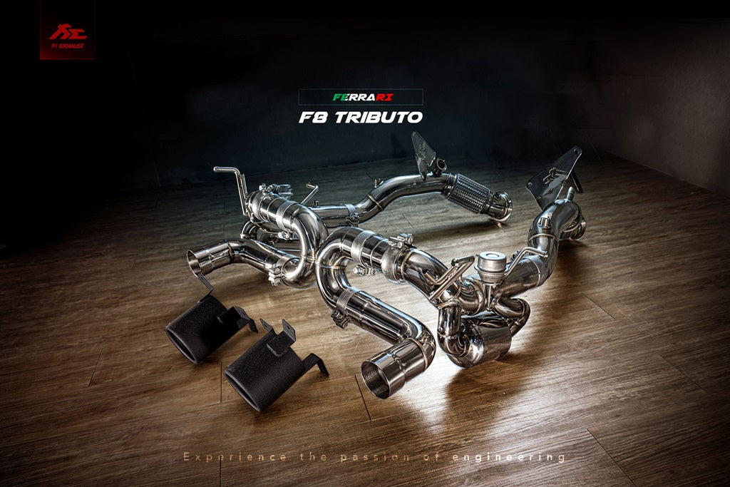Valvetronic Exhaust System for Ferrari F8 Tributo (OPF) | 2019-2023