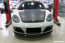 Load image into Gallery viewer, 2005-2012 Porsche 987 Cayman/Boxster and 997 Carrera TA Style Hood - Carbonado