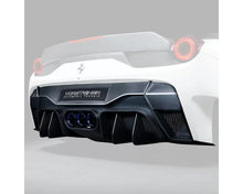 Load image into Gallery viewer, Vorsteiner VX Aero Glossy Carbon Fiber 1x1 Rear Bumper w/ Rear Diffuser &amp; Exhaust Tips Ferrari 458 Italia 2010-2015