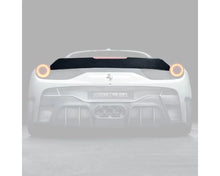 Load image into Gallery viewer, Vorsteiner VX Aero Glossy Carbon Fiber PP 1x1 Decklid Spoiler Ferrari 458 Italia 2010-2015