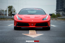 Load image into Gallery viewer, DarwinPRO 2010-2015 Ferrari 458 Coupe  Spider BKSS Style Carbon Fiber Hood and Partial Carbon Fiber Front bumper - DarwinPRO Aerodynamics