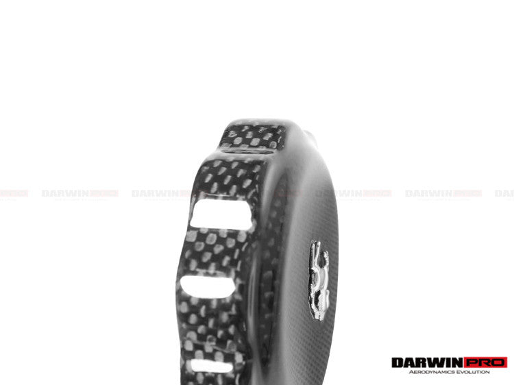 2010-2023 Ferrari (ALL MODELS) Dry Carbon Fiber Oil Cap cover - DarwinPRO Aerodynamics