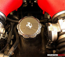 Load image into Gallery viewer, 2010-2023 Ferrari (ALL MODELS) Dry Carbon Fiber Oil Cap cover - DarwinPRO Aerodynamics