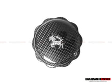 Load image into Gallery viewer, 2010-2023 Ferrari (ALL MODELS) Dry Carbon Fiber Oil Cap cover - DarwinPRO Aerodynamics