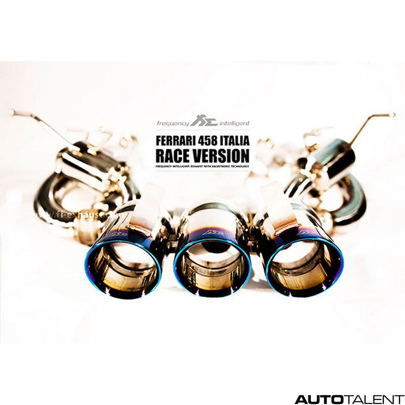 Valvetronic Exhaust System for Valvetronic Muffler + Triple Silver Tips + Standard Remote Control Module