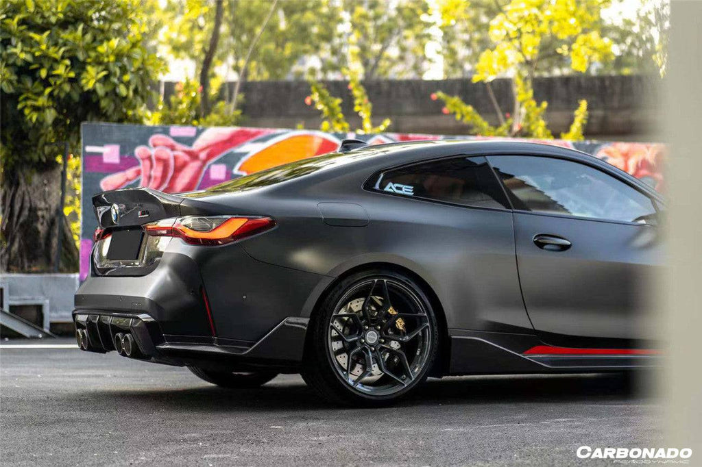 2021-UP BMW M4 G82 Coupe CS Style Dry Double Carbon Fiber Trunk - Carbonado Aero