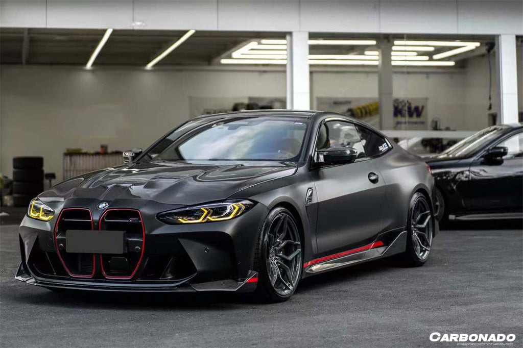 2021-UP BMW M3 G80 G81 M4 G82 & G83 OD-C Style Dry Double Carbon Fiber Hood - Carbonado