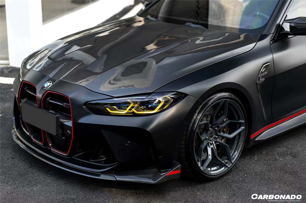 2021-UP BMW M3 G80 G81 M4 G82  G83 OD-C Style Dry Double Carbon Fiber Hood