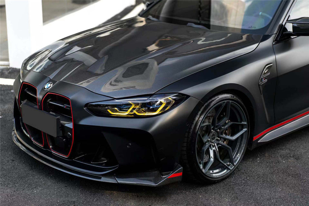 2021-UP BMW M3 G80 G81 M4 G82 & G83 OD-C Style Dry Double Carbon Fiber Hood - Carbonado