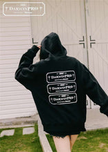 Load image into Gallery viewer, GRKC X DARWINPRO DG OVERSIZED HOODY- BLACK