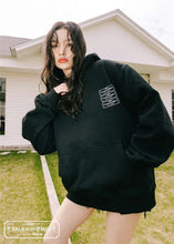 Load image into Gallery viewer, GRKC X DARWINPRO DG OVERSIZED HOODY- BLACK
