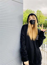 Load image into Gallery viewer, GRKC X DARWINPRO DG OVERSIZED HOODY- BLACK