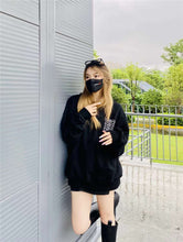 Load image into Gallery viewer, GRKC X DARWINPRO DG OVERSIZED HOODY- BLACK