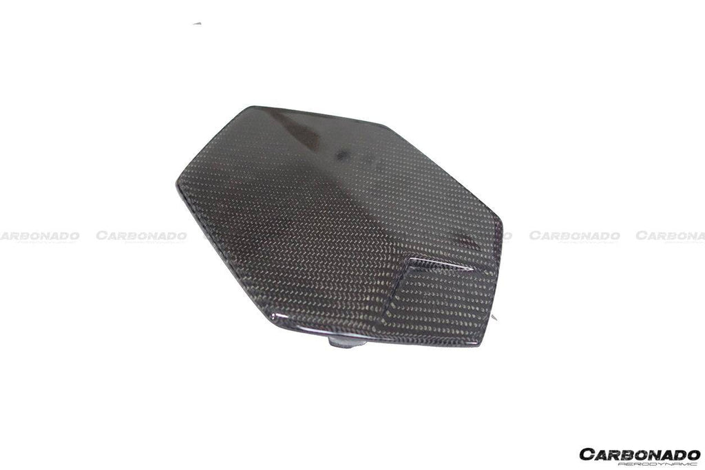 2011-2016 Lamborghini Aventador LP700 Coupe OEM Style Carbon Fiber Gas Cap Repalcement - Carbonado Aero