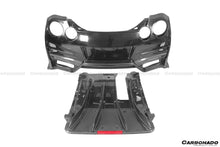 Load image into Gallery viewer, 2008-2022 Nissan GTR R35 CBA/DBA/EBA TS Style Rear Bumper With Diffuser - Carbonado Aero