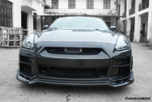 Load image into Gallery viewer, 2008-2016 Nissan GTR R35 CBA/DBA BSE Style Front Bumper w/LED - Carbonado Aero