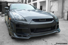 Load image into Gallery viewer, 2008-2016 Nissan GTR R35 CBA/DBA BSE Style Front Bumper w/LED - Carbonado