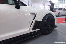 Load image into Gallery viewer, 2008-2022 Nissan GTR R35 CBA &amp; DBA &amp; EBA VA Style Wide Front Fender - Carbonado