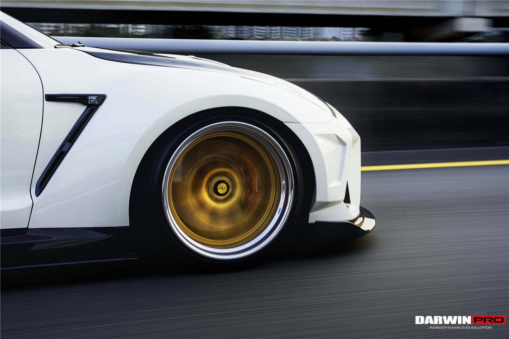 DarwinPRO 2008-2022 Nissan GTR R35 CBA & DBA & EBA BKSSII Style Partial Carbon Fiber Full Wide Body Kit