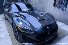 Load image into Gallery viewer, 2008-2017 Maserati GranTurismo DC Style Carbon Fiber Hood - Carbonado