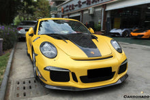 Load image into Gallery viewer, 2012-2015 Porsche 911 991-1 Carrera/Targa S/4/4S MG Style Carbon Fiber Hood - Carbonado
