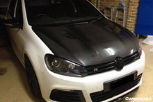 Load image into Gallery viewer, 2010-2013 Volkswagen Golf 6 R20 GTI Rz Style Hood - Carbonado Aero