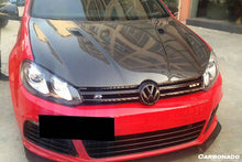 Load image into Gallery viewer, 2010-2013 Volkswagen Golf 6 R20 GTI Rz Style Hood - Carbonado