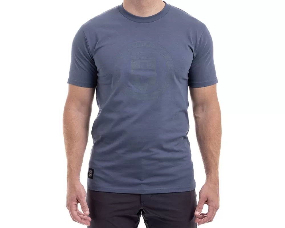 HRE Men's Monochromatic Tee - Petrol Blue