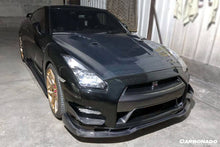 Load image into Gallery viewer, 2008-2016 Nissan GTR R35 CBA/DBA BSE2 Style Carbon Fiber Hood - Carbonado