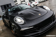 Load image into Gallery viewer, 2012-2015 Porsche 991.1 Carrera/Targa S/4/4s GT2RS Style Carbon Fiber Hood - Carbonado Aero