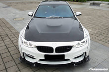 Load image into Gallery viewer, 2014-2020 BMW F80 M3 F82 M4 GTS Carbon Fiber Style Hood - Carbonado
