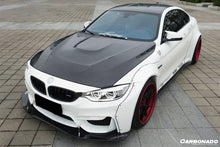 Load image into Gallery viewer, 2014-2020 BMW F80 M3 F82 M4 GTS Carbon Fiber Style Hood - Carbonado