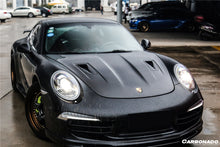 Load image into Gallery viewer, 2012-2015 Porsche 991.1 Carrera/Targa S/4/4s GT2RS Style Carbon Fiber Hood - Carbonado Aero