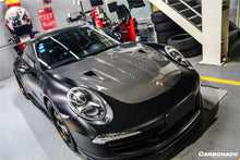 Load image into Gallery viewer, 2012-2015 Porsche 991.1 Carrera/Targa S/4/4s GT2RS Style Carbon Fiber Hood - Carbonado Aero