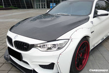Load image into Gallery viewer, 2014-2020 BMW F80 M3 F82 M4 GTS Carbon Fiber Style Hood - Carbonado