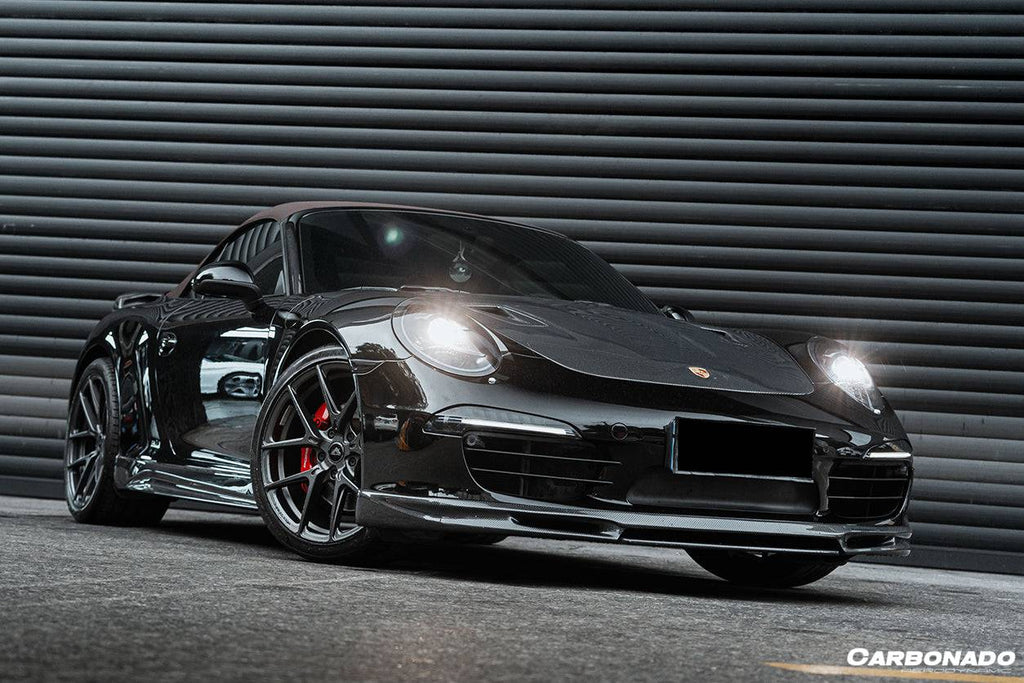2013-2019 Porsche 991 Carrera & Targa S & 4 & 4s GT2RS Style Carbon Fiber Hood - Carbonado