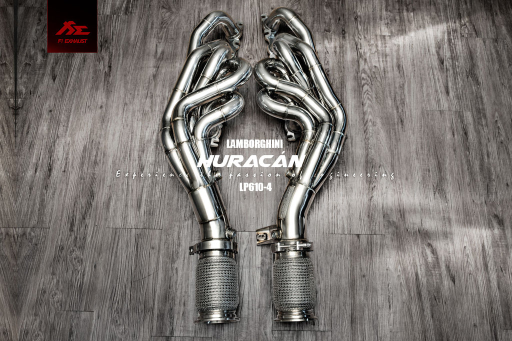Valvetronic Exhaust System for Lamborghini Huracán LP610-4 | 2014-2019