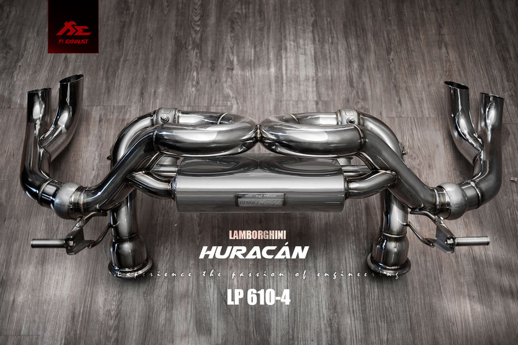 Valvetronic Exhaust System for Lamborghini Huracán LP610-4 | 2014-2019
