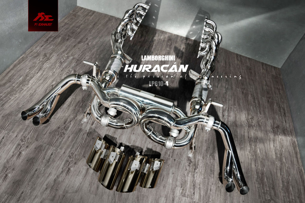 Valvetronic Exhaust System for Lamborghini Huracán LP610-4 | 2014-2019