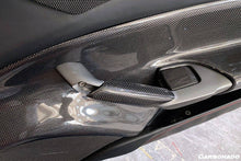 Load image into Gallery viewer, 2015-2020 Ferrari 488 GTB Spyder OE Style Carbon Fiber Door Handle Interior - Carbonado Aero