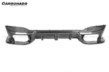Load image into Gallery viewer, 2018-2023 BMW F90 M5 D3 Style Carbon Fiber Rear Lip w/ Caps - Carbonado Aero