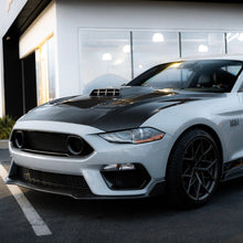 Load image into Gallery viewer, 2021-2022  Ford Mustang MACH 1 Double Sided Type-OE Carbon Fiber Hood