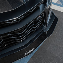 Load image into Gallery viewer, 2017-2025 Chevy Camaro ZL1 Carbon Fiber Extension Splitter with Rods