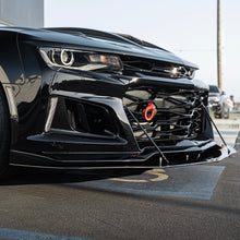 Load image into Gallery viewer, 2017-2025 Chevy Camaro ZL1 Carbon Fiber Extension Splitter with Rods